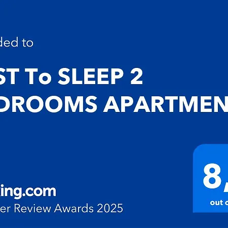 Apartment Just To Sleep 2 Bedrooms *